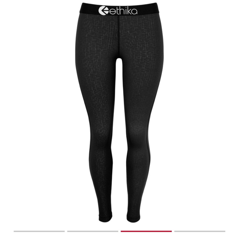 Ethika embossed full length tight